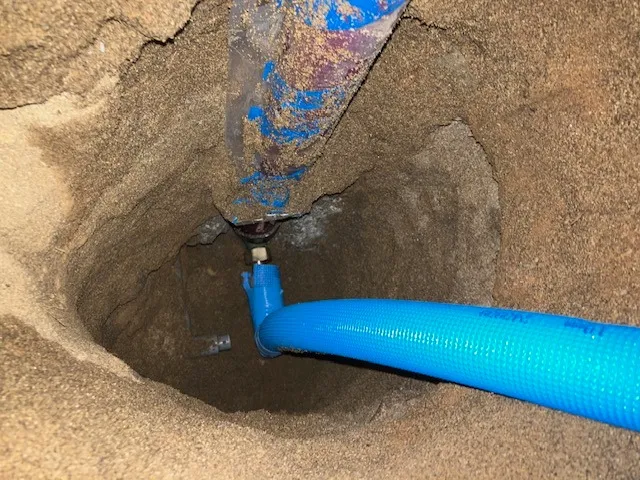 水抜栓以降配管替工事