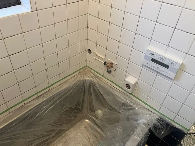 給湯管一部入替工事