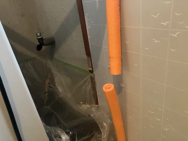 給湯管一部入替工事