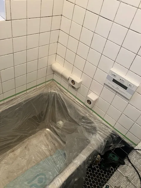 給湯管一部入替工事