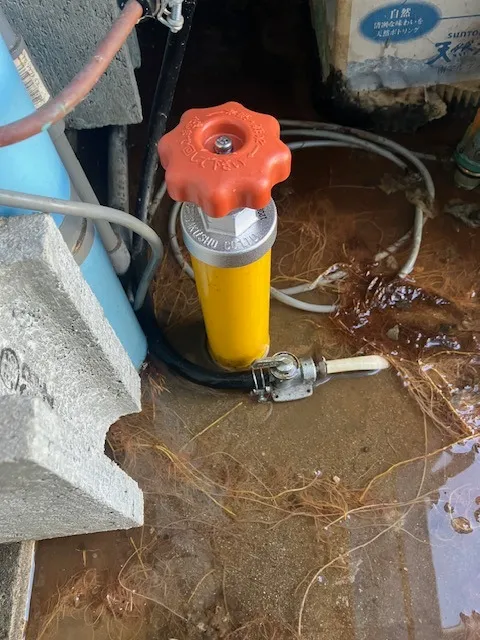 水抜栓内筒管取替工事