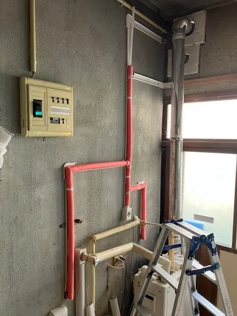 宅内給湯管入替工事