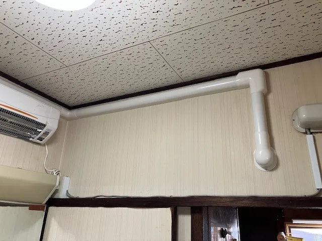 洗面洗濯系統水抜栓以降配管替