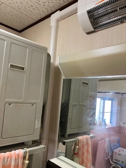 洗面洗濯系統水抜栓以降配管替