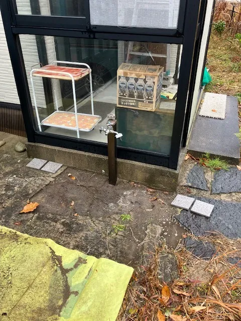 外部水道入替工事