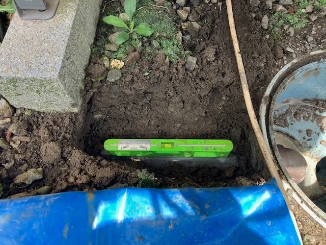 台所排水枝管及び排水桝入替工事