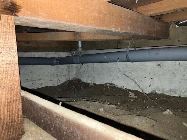 台所排水枝管及び排水桝入替工事