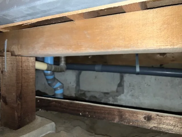 台所排水枝管及び排水桝入替工事