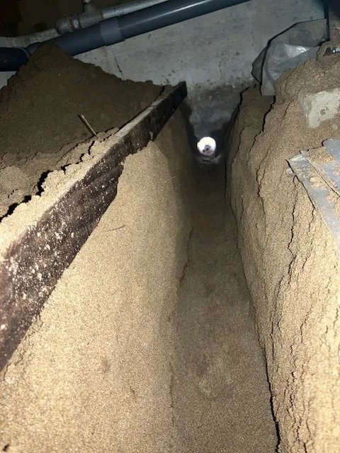 台所排水枝管及び排水桝入替工事