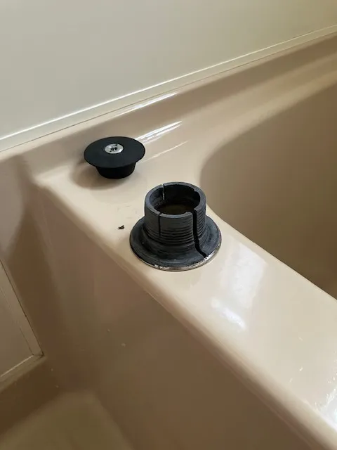 浴室排水トラップ修理工事
