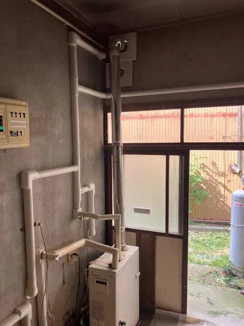 宅内給湯管入替工事