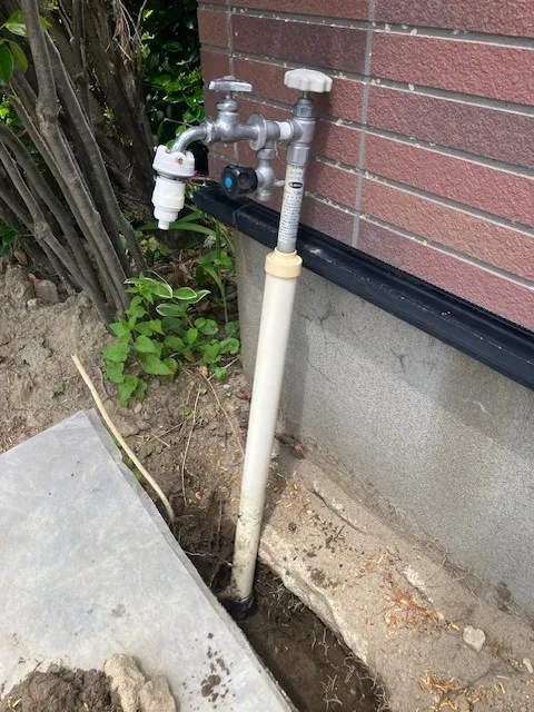 外部水道撤去処分工事