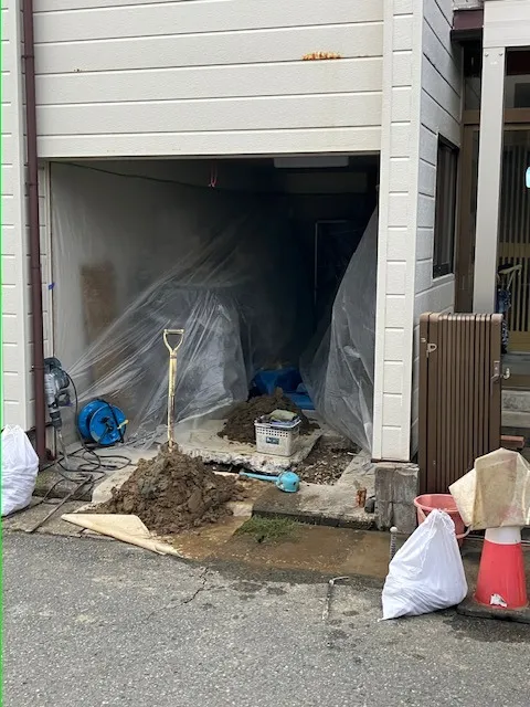 宅内外部漏水修理工事