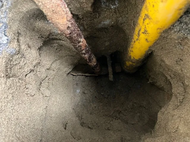 漏水修理工事