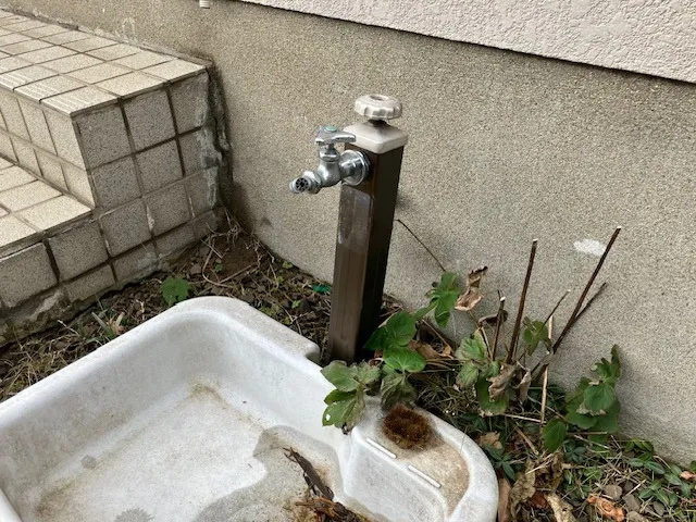 外部水道入替工事