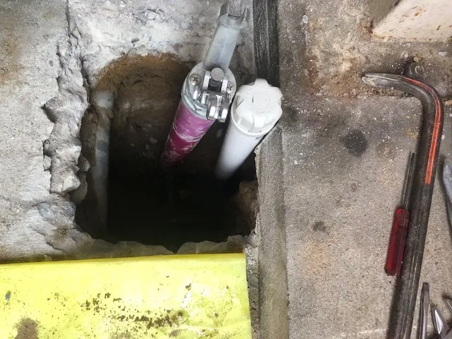 水抜栓入替工事