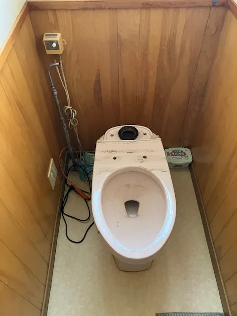 洋風便器入替工事
